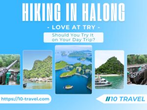 Hiking in Halong bay